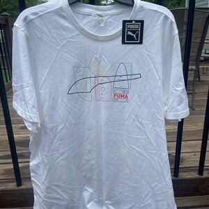 Puma nwt graphic tee shirt